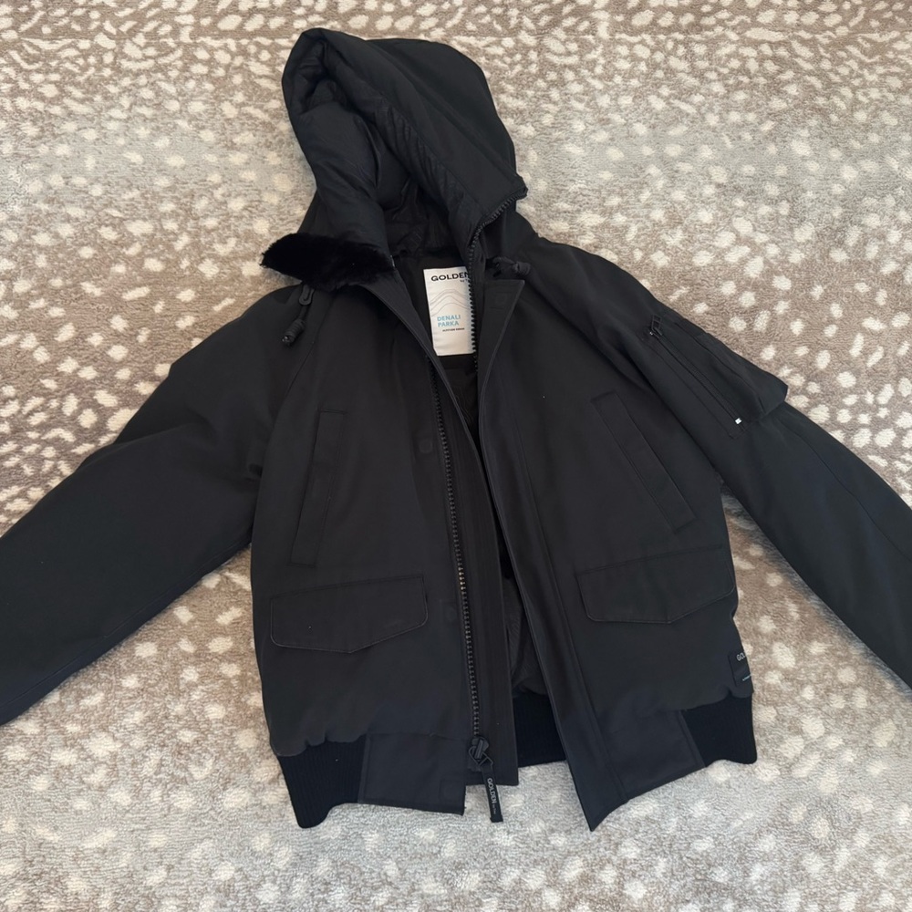 TNA Golden Denali Parka - Black